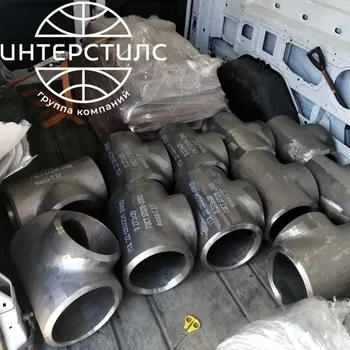 Стальной тройник равнопроходной 76 мм 10 мм 09Г2С ГОСТ 17376-2001 купить в Вологде
